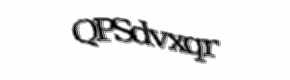 Security check image, please type the characters shown